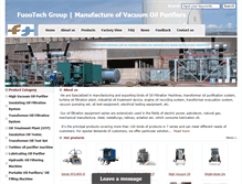 Tablet Screenshot of oil-filtration-engineering.com